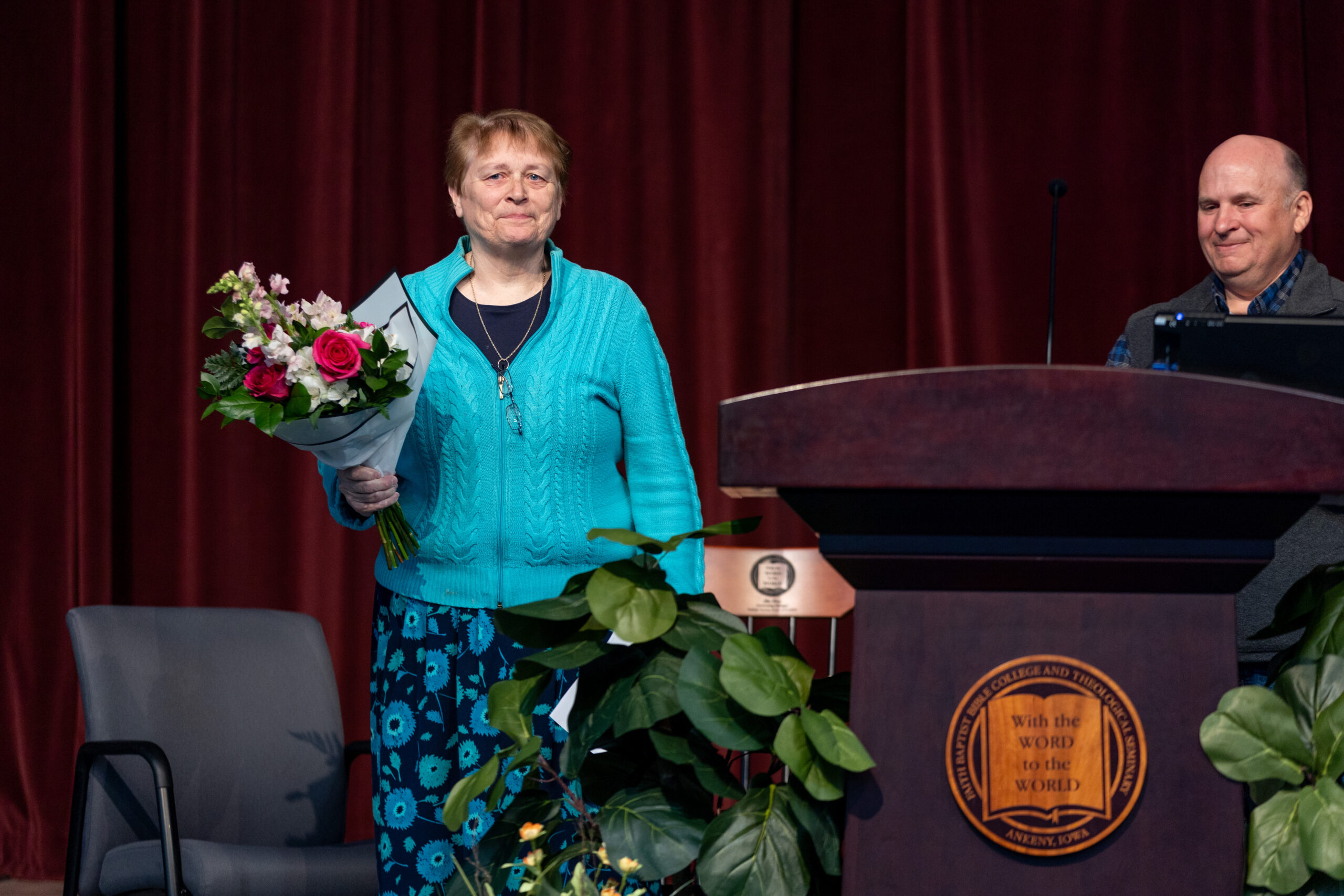 Faith Baptist Bible College and Theological Seminary honors Pat for 50 years of service to the Faith family