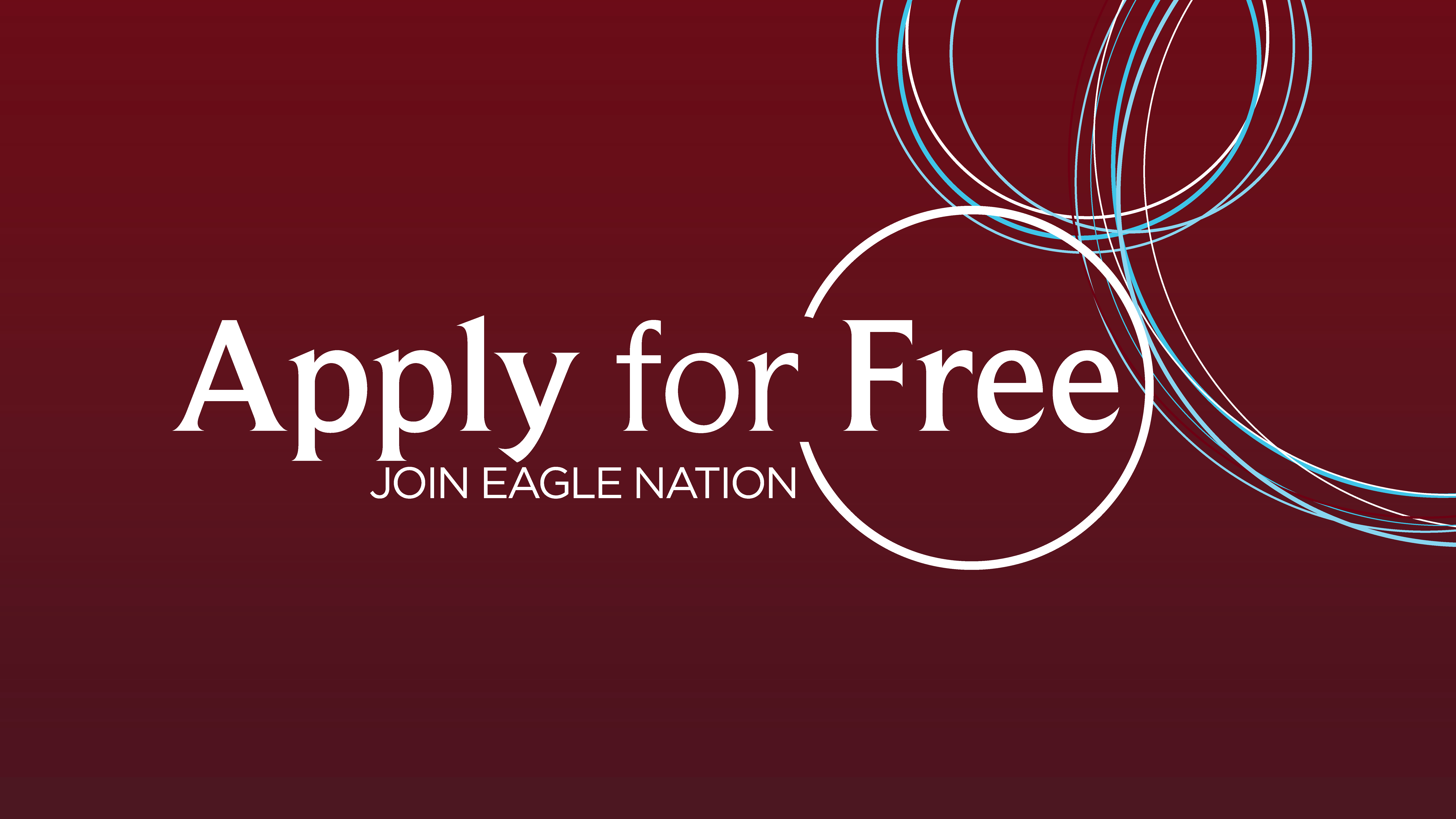 Apply for free in October